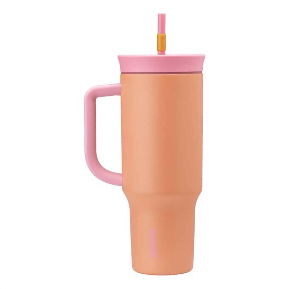 Owala 40 oz Tumbler in Tangy Tango(Pink, Orange, Lime Green)